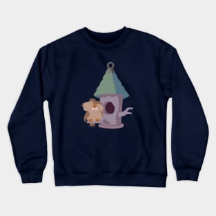 A Highly Educated Owl Crewneck Sweatshirt